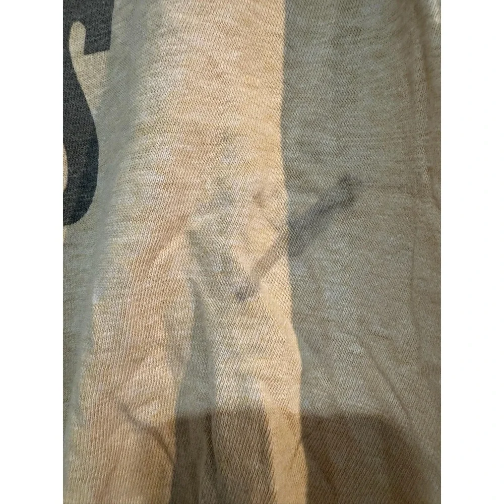 Vintage Chicago Cubs Shirt Mens Medium Beige MLB Baseball Ringer Graphic 70s - Picture 4 of 9